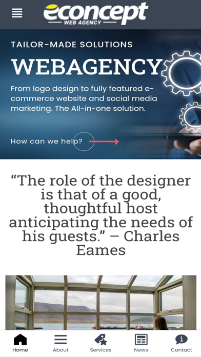 Screenshot 1 of eConcept App