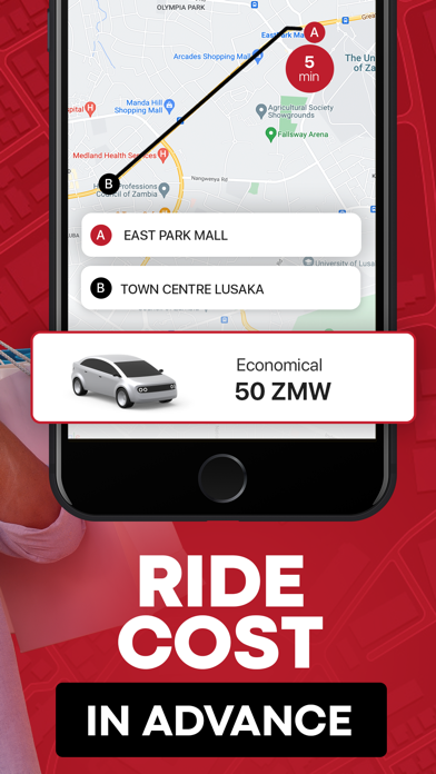 ZamCab: Taxi Zambia Screenshot