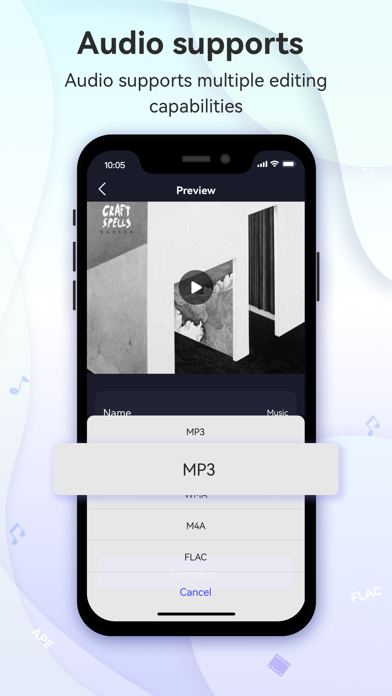 VideoShift: Video to  MP3 Screenshot