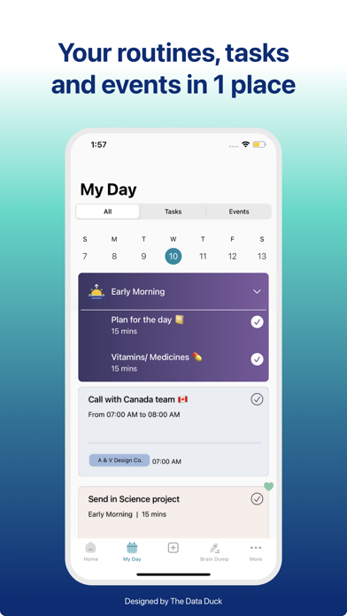 Daily Planner - MAMMA MIYA Screenshot