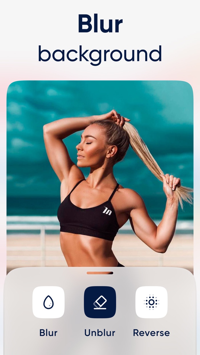 Blur photo editor. Face blur.