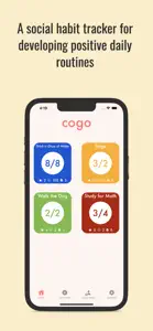 Cogo - Group Habit Tracker screenshot #1 for iPhone