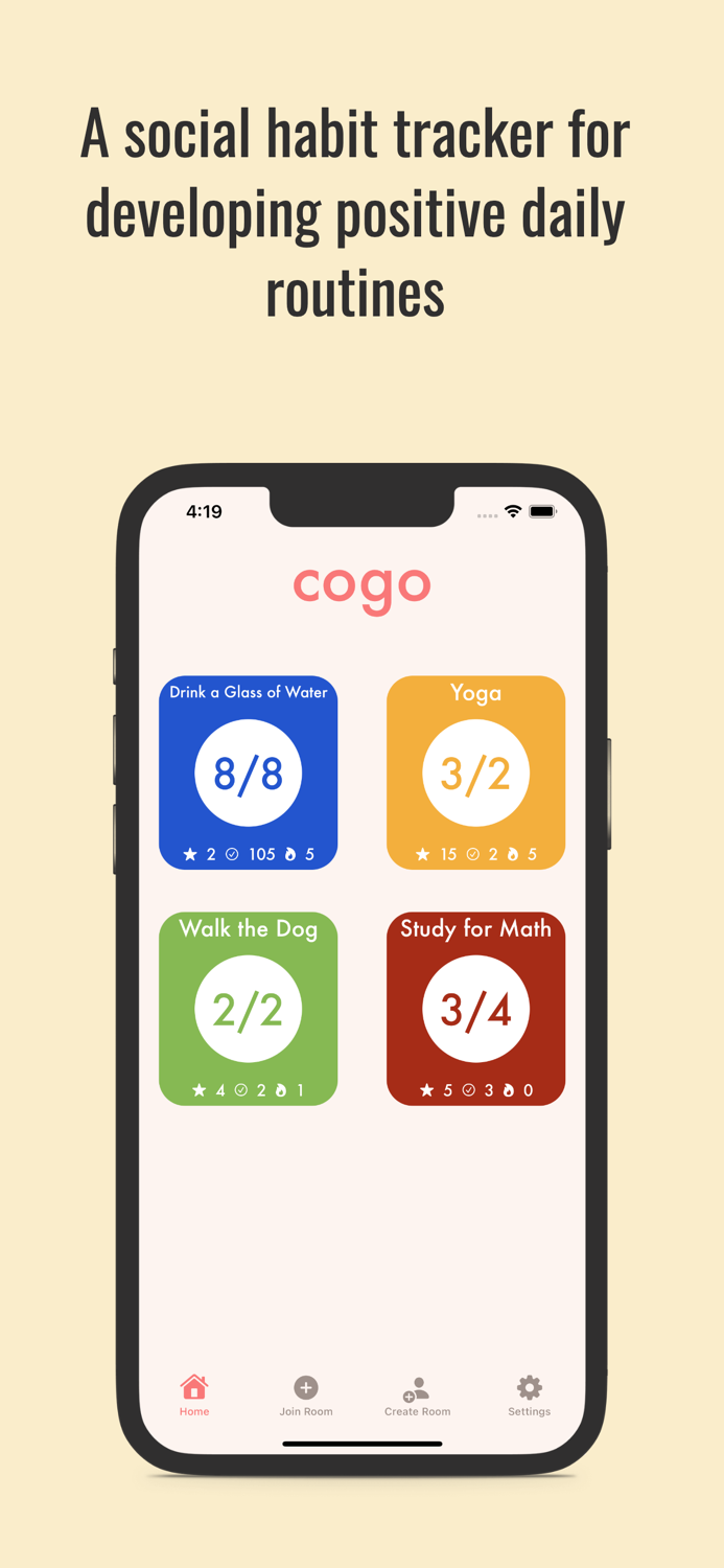Cogo - Group Habit Tracker