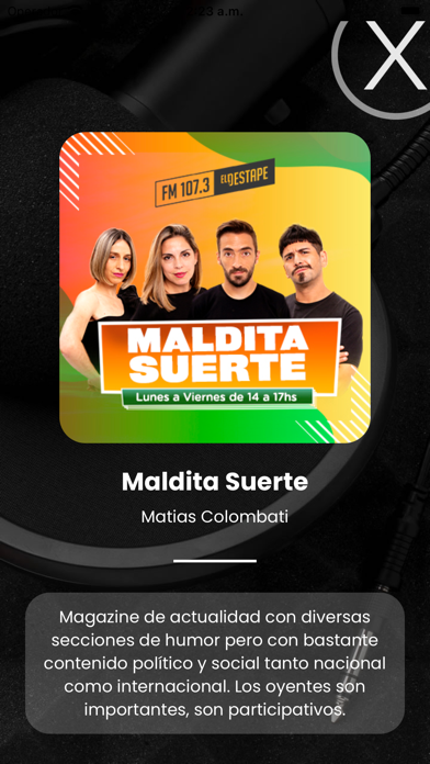 El Destape Radio Screenshot
