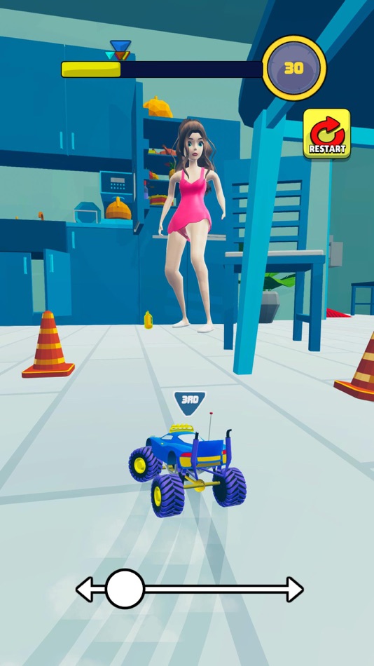 #4. Tiny Race 3D (iOS) 由: Fatih Metehan ERDEN