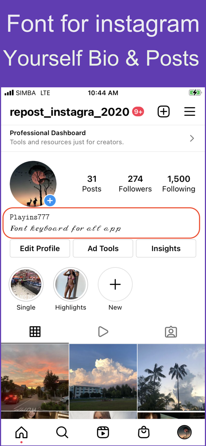 fonts for iphones™