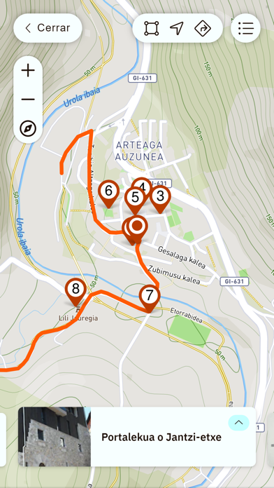 Ekain Audio Tour Screenshot