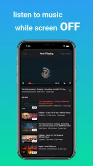 pure tuber: play music video iphone screenshot 1