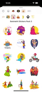 Baisakhi Stickers screenshot #3 for iPhone