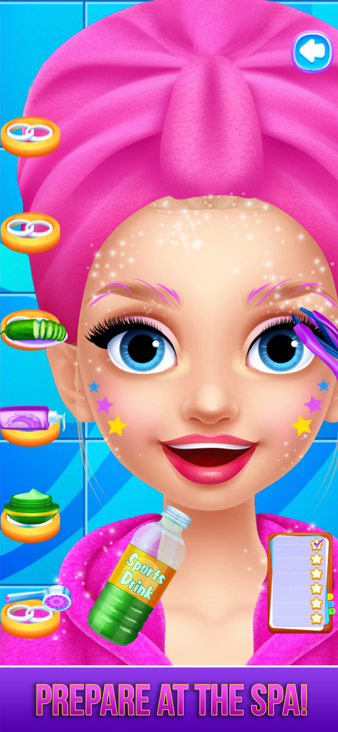 Gymnastics Dance Makeup Salon
