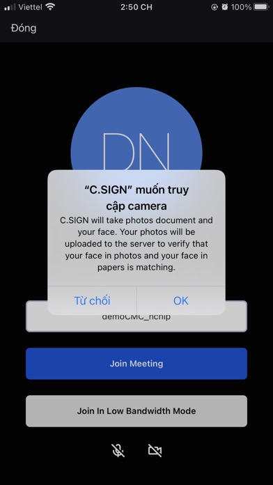 C.SIGN Screenshot