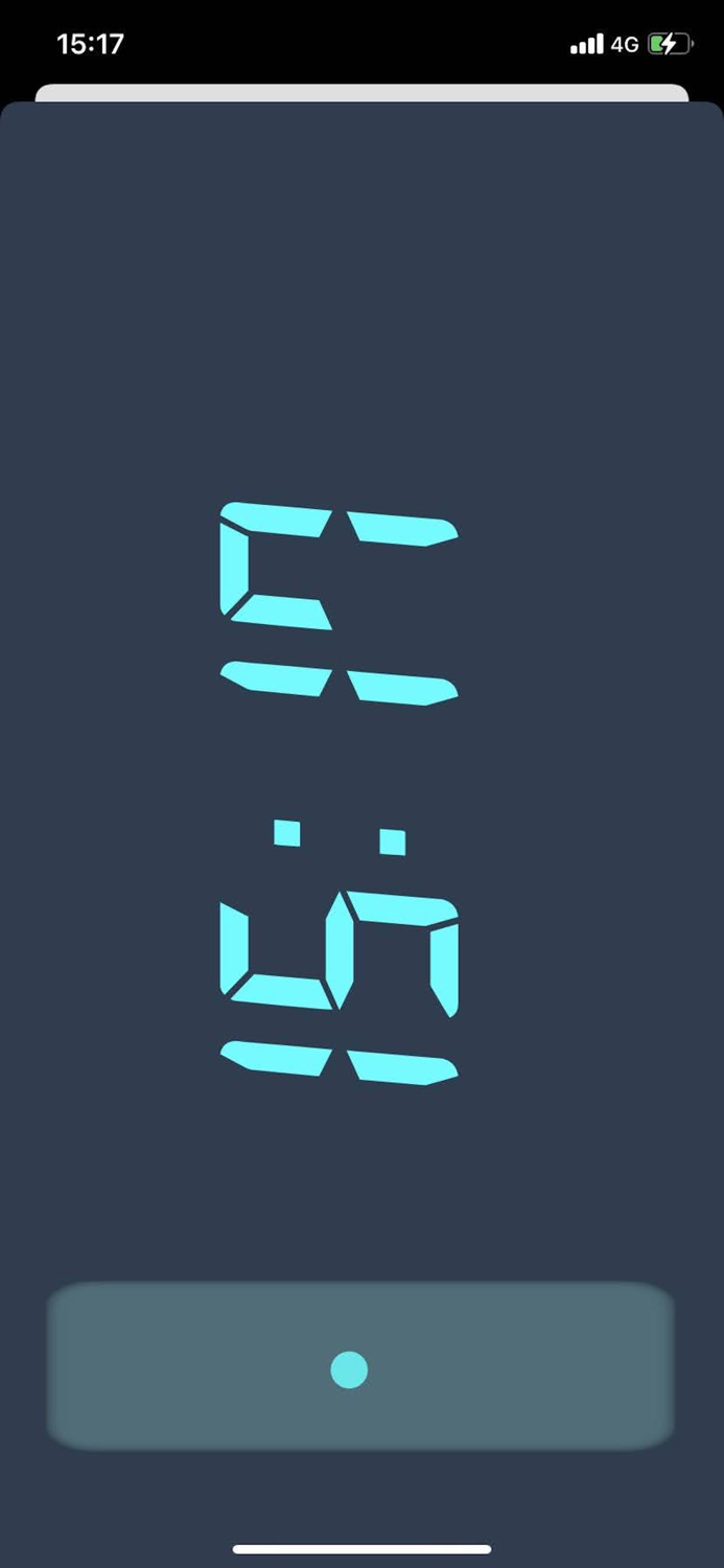 BatteryNow - Big Digital Clock