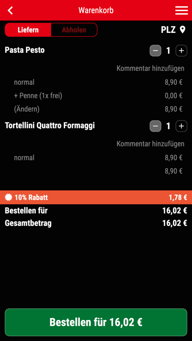 Casa del Gusto Kiel Screenshot