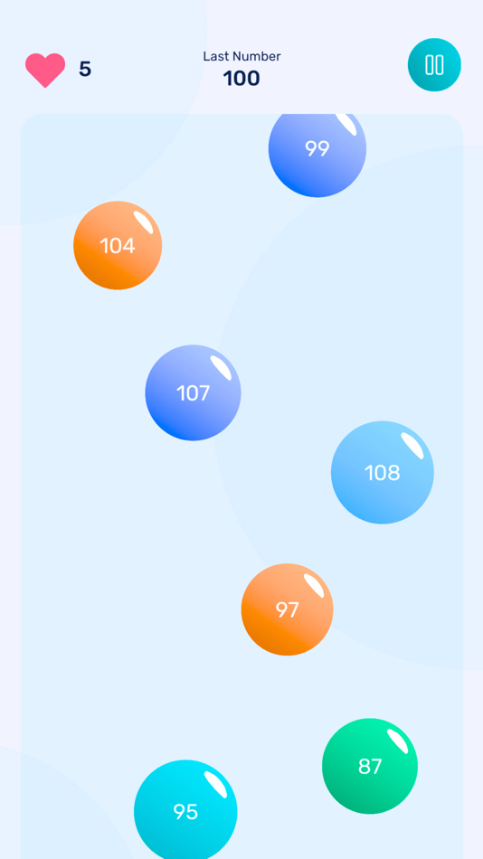#2. Nubles - Bubble Clicker (iOS) 由: Dzmitry Afanasenka