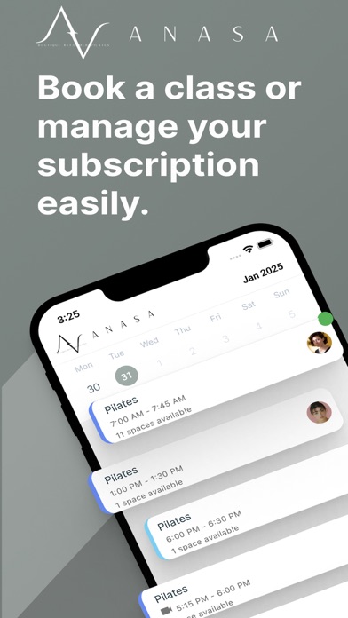 Anasa Pilates Screenshot