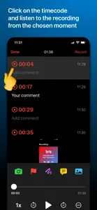 Voice Recorder with Timecodes screenshot #5 for iPhone