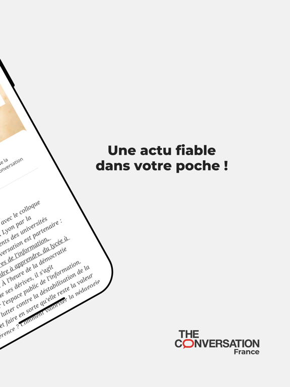 Screenshot #5 pour The Conversation | Actualités