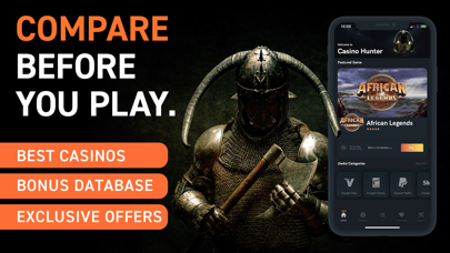 Casino Hunter - online casinos Screenshot