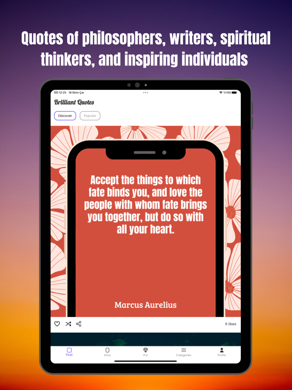 Screenshot #4 pour Brilliant Post Story Quotes