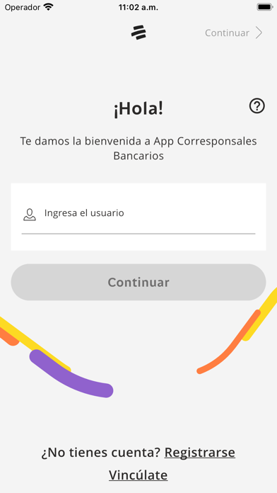 App Corresponsal Screenshot