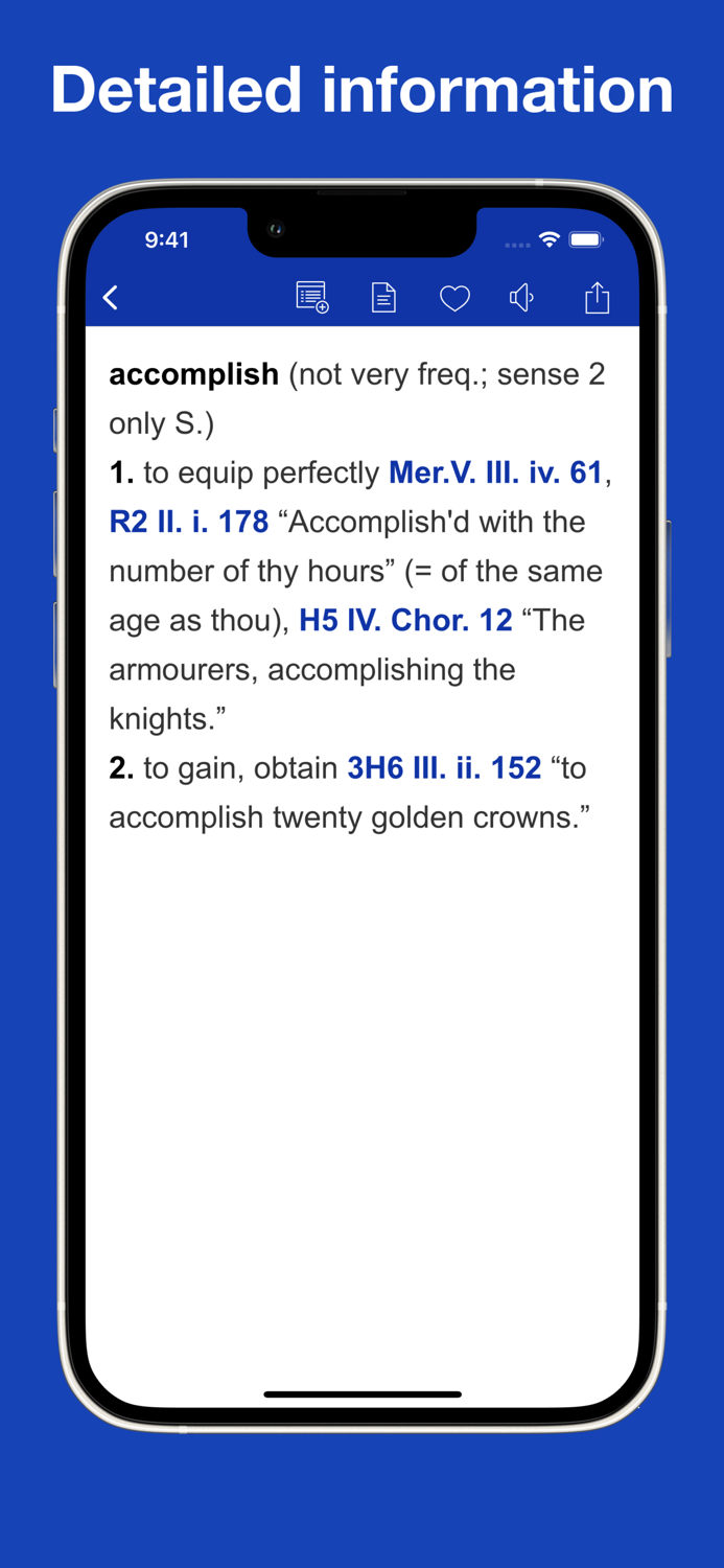 A Shakespeare Glossary