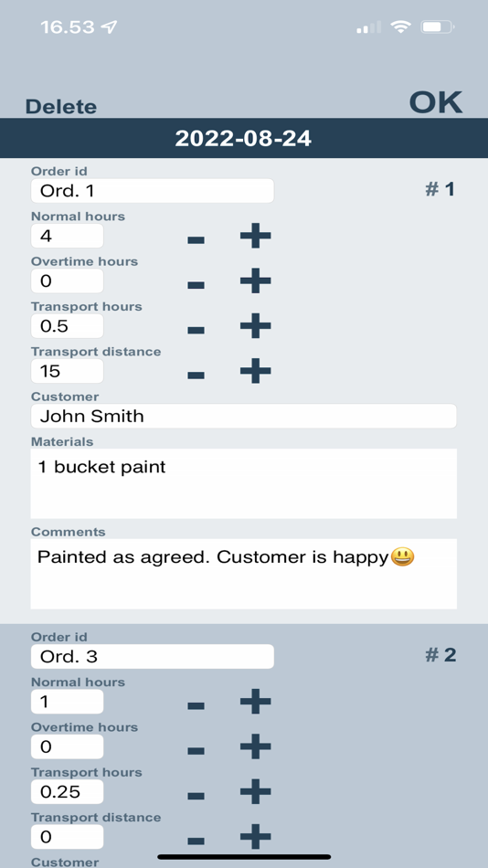 #2. Daily Timesheets (iOS) 由: Tommy Hass