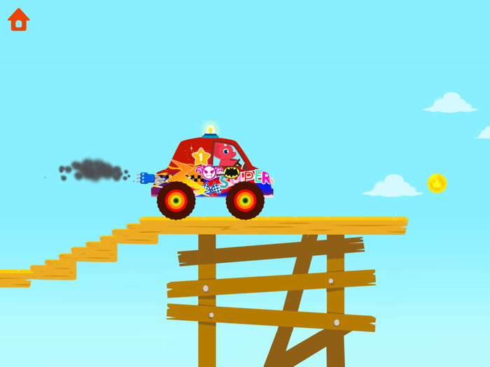 Dinosaur Car games for kids