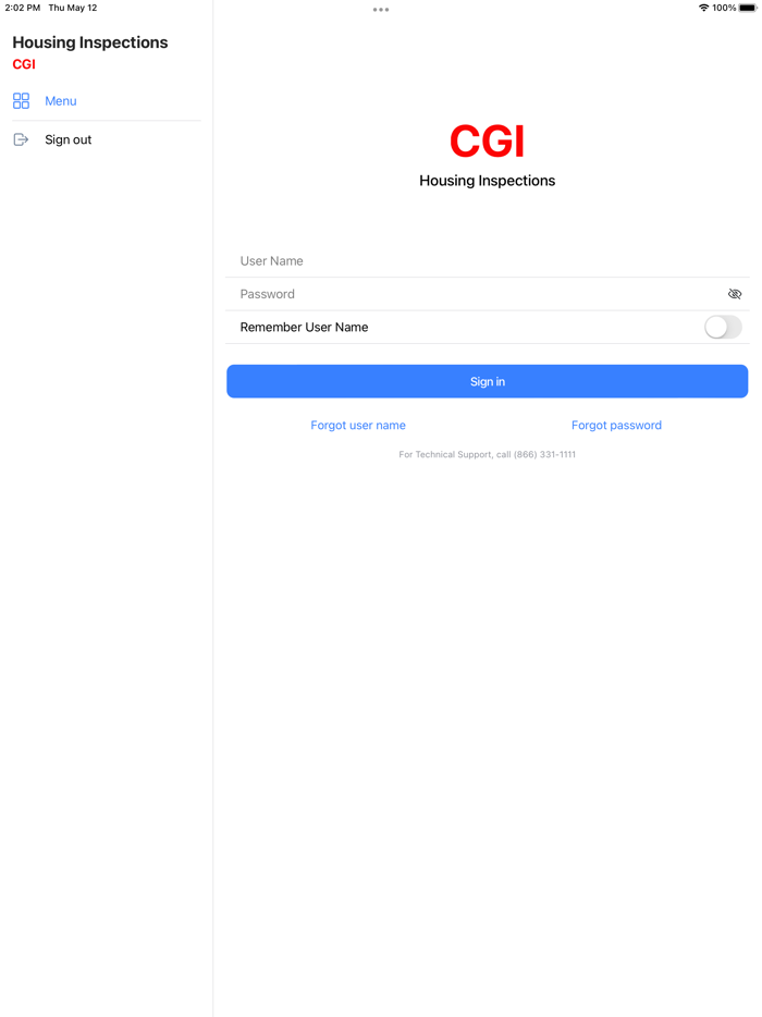 CGI OnCue HQS Housing