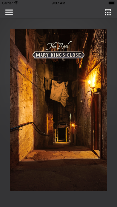 Mary King’s Close Audio Guide Screenshot