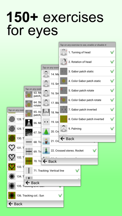 Eyes + Vision: training & care Screenshot