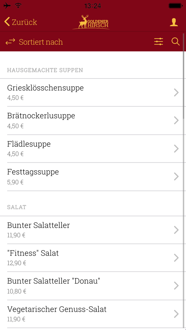 RESTAURANT Goldener Hirsch