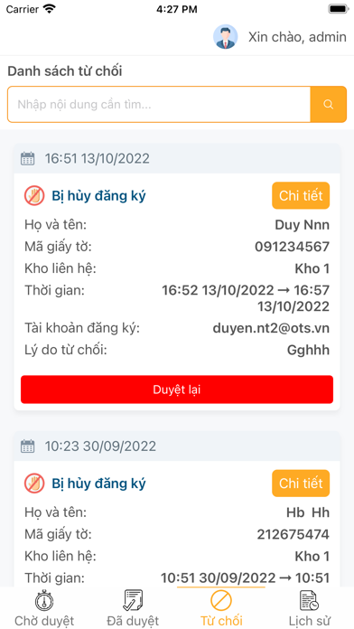 OTS VERIFY Screenshot