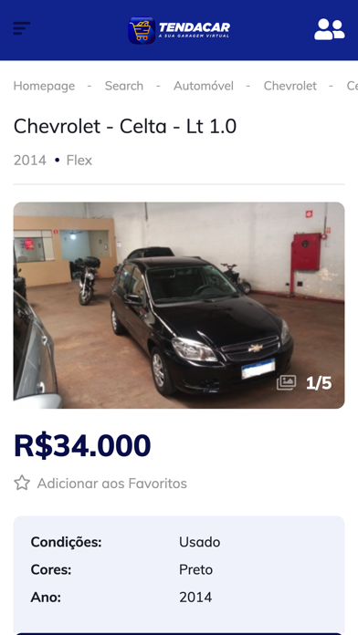 Tendacar Screenshot