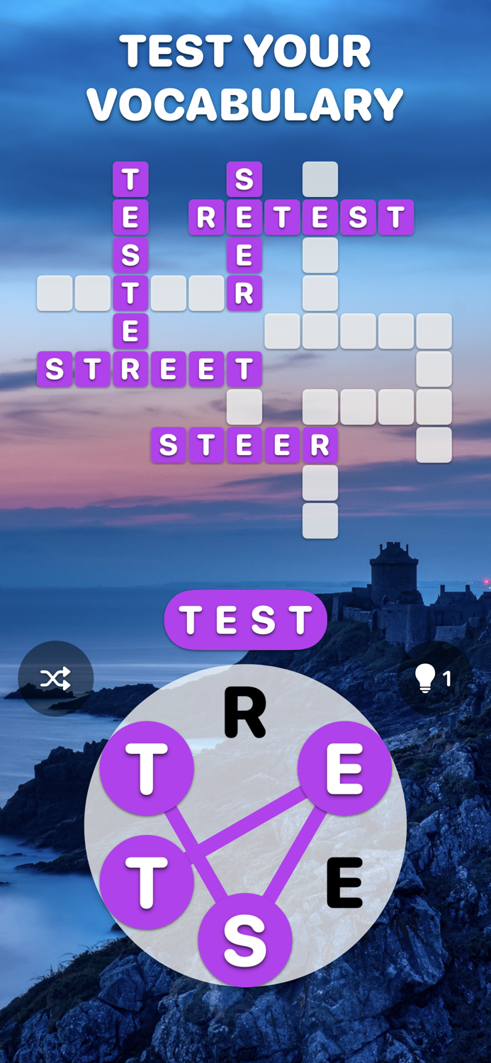 CrossWord Spelling Puzzle Game