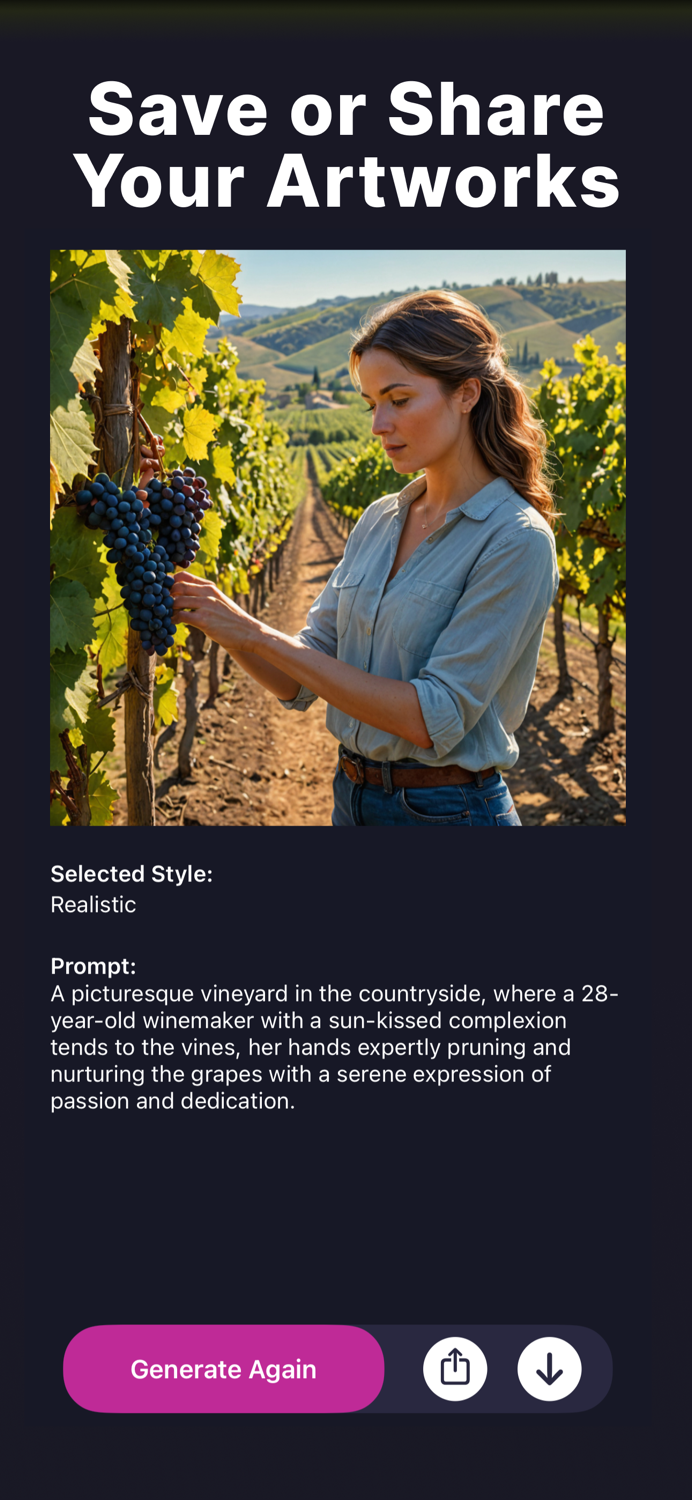 ArtNova - AI image generator