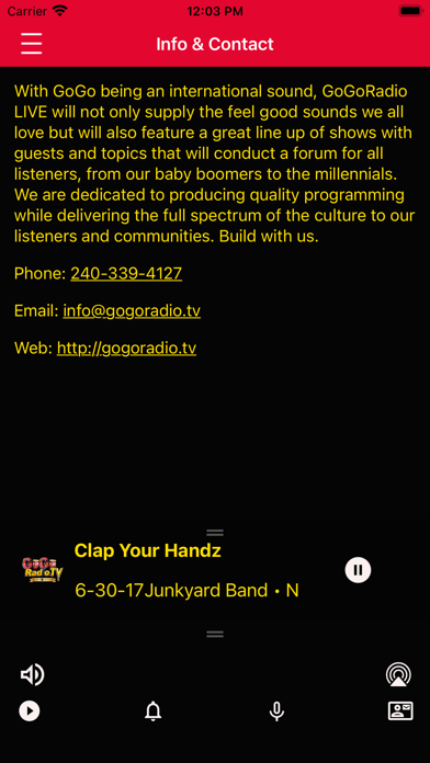 GoGoRadio Screenshot