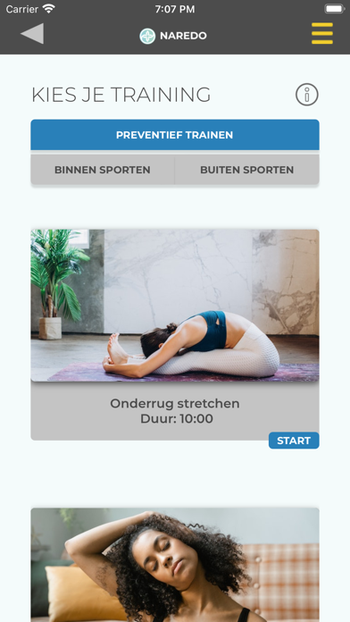 Start Vitaliteit Screenshot