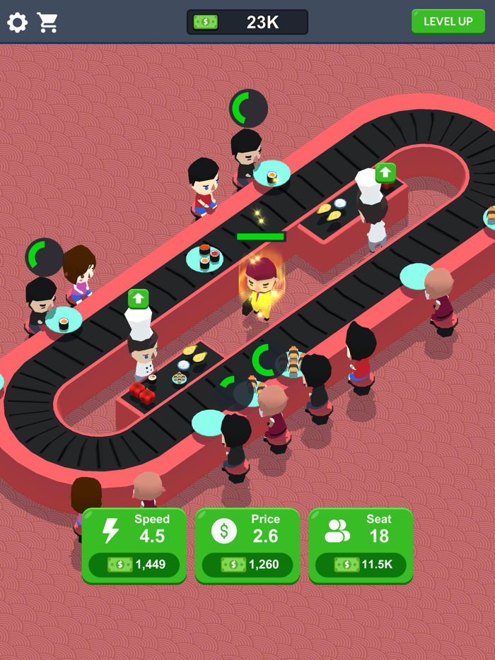 Idle Sushi Restaurant 3D