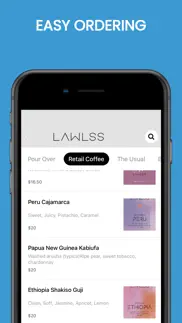 lawlss coffee iphone screenshot 4
