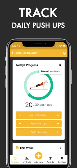 Game screenshot Pushups Counter mod apk