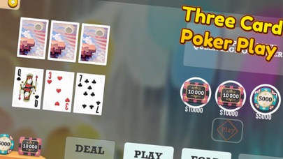 Three Card Poker PLAY Screenshot