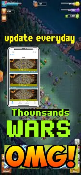 Game screenshot Map base layout build for COC apk