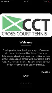 cross court tennis iphone screenshot 2
