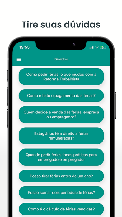 Cálculo de Férias Screenshot