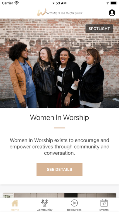 Women In Worship Screenshot
