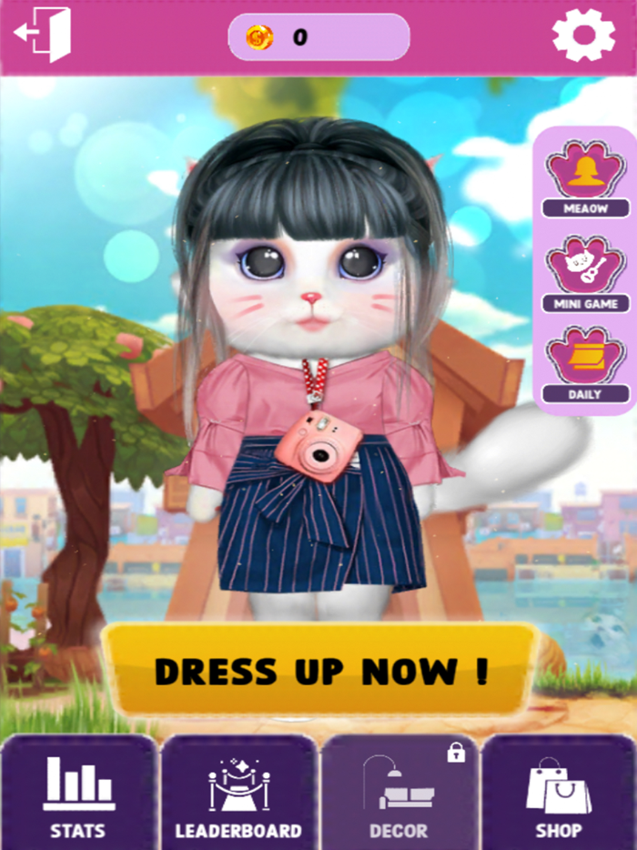 Cat Simulator Dress Up Games