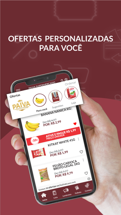 Paiva Supermercado Screenshot 1 - AppWisp.com Paiva Supermercado Screenshot 1 - AppWisp.com
