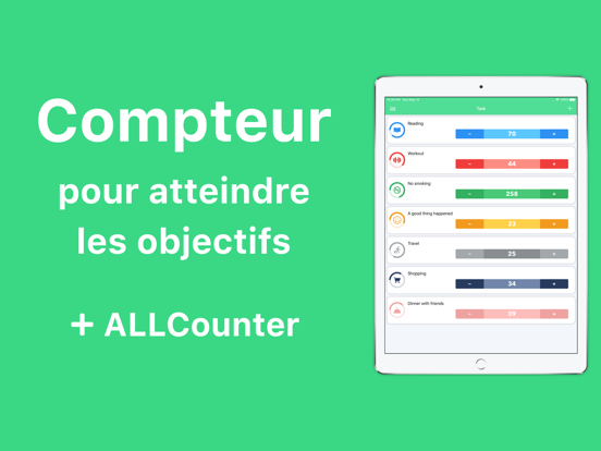 Screenshot #4 pour ALLCounter: Compteur et Tâches