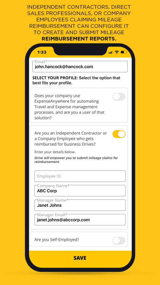 #1. Drive Anywhere (iOS) 由: ExpenseAnywhere