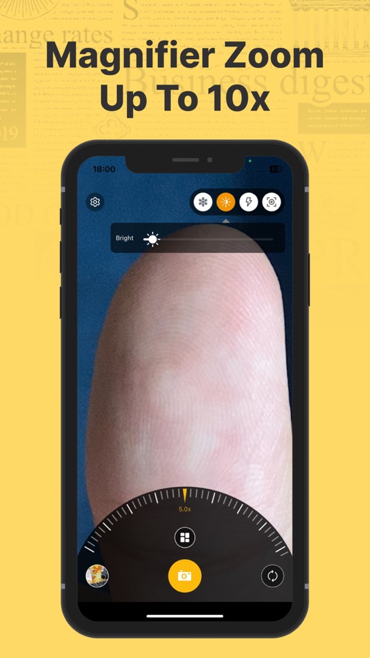 #2. Magnifying Glass (Magnifier) (iOS) 由: Nguyen Quy Son